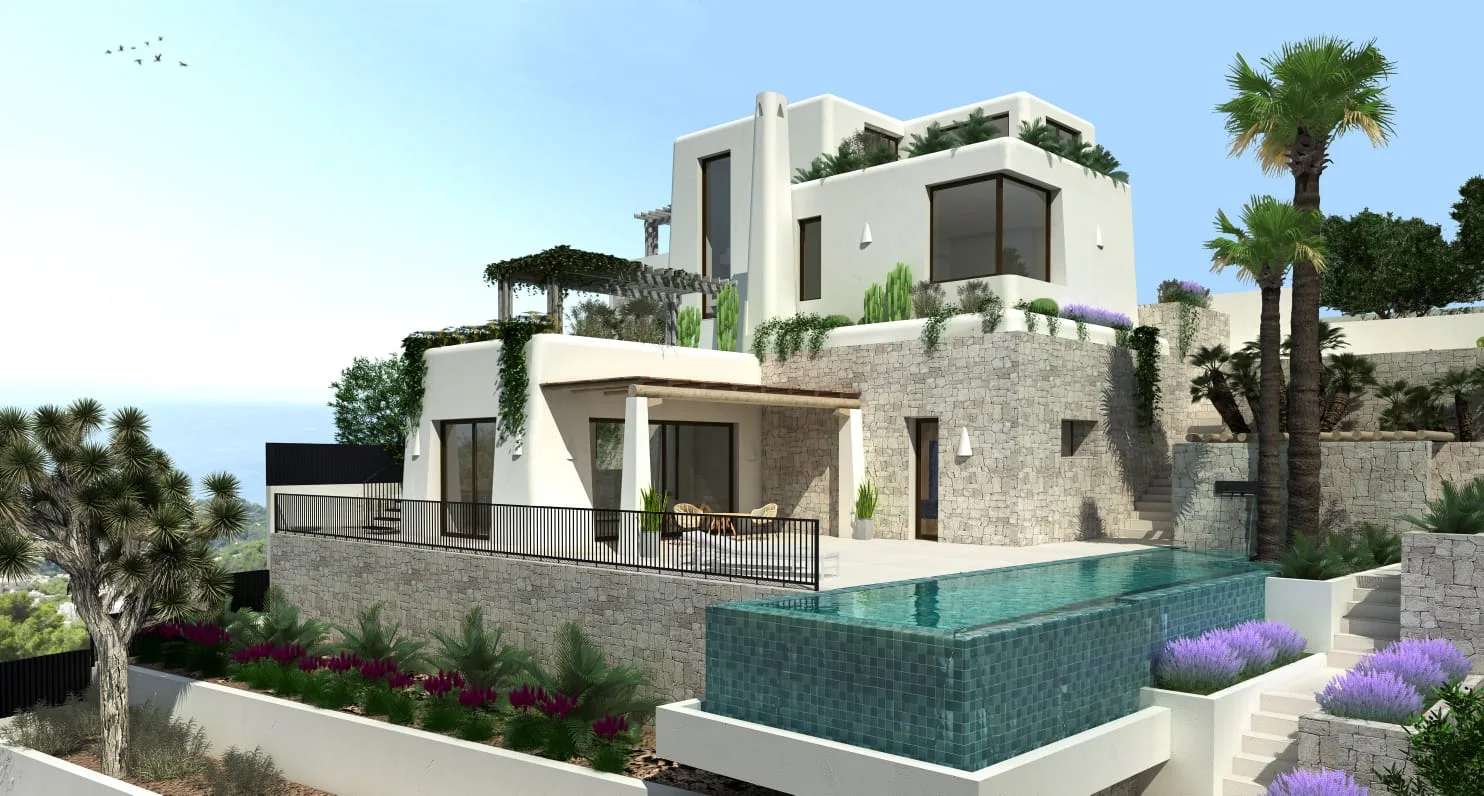 Villa Pintor Fortuny · Nueva construcción
